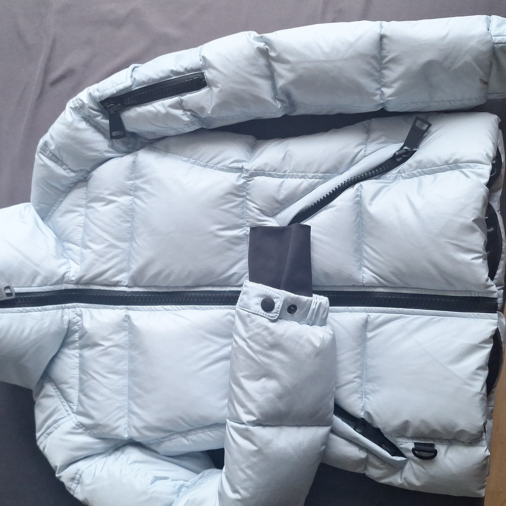 SAM Free Style Powder Blue Puffer Jacket - Picture 12 of 12